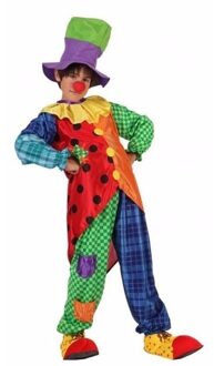 Atosa Clown Stitches verkleedkleding voor jongens 116 (5-6 jaar) - Carnavalskostuums Multikleur