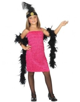 Atosa Flapper/charleston 20s Verkleedset / Jurk Voor Meisjes - Carnavalskleding - Voordelig Geprijsd 104 (3-4 Jaar)