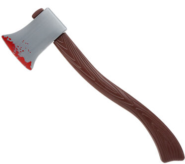 Atosa Grote hakbijl - plastic - 57 cm - Halloween/ridders verkleed wapens accessoires