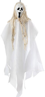 Atosa Halloween/horror thema hang decoratie spook - enge/griezelige pop - 60 cm