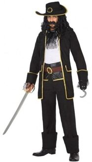 Atosa Kapitein piraat Thomas verkleed pak/kostuum voor heren