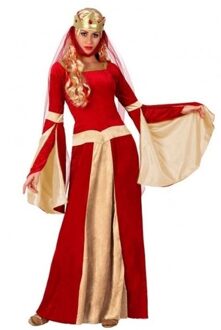 Atosa Middeleeuwse koningin verkleed jurk voor dames