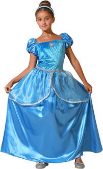 Atosa Prinsessen verkleed jurk - blauw - luxe prinsessenjurk - voor kinderen