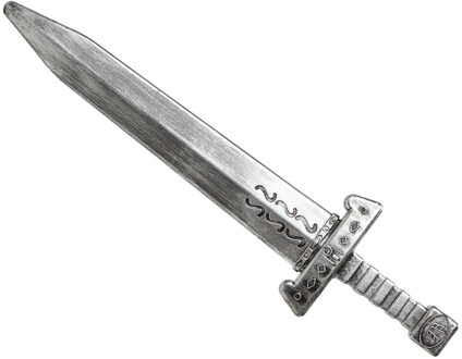 Atosa Ridder zwaard - 48 cm - plastic - speelgoed ridderzwaard - verkleedaccessoires