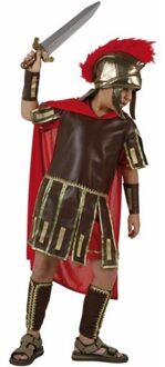 Atosa Romeinse Gladiator Verkleedkostuum Voor Jongens 116 (5-6 Jaar) - Carnavalskostuums Multikleur