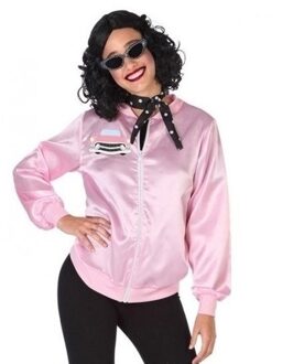 Atosa Roze rock and roll verkleed jasje voor dames