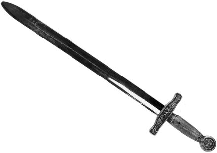Atosa Speelgoed ridder verkleed zwaard zilver 63 cm