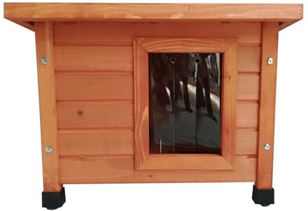 @Pet Kattenhok voor buiten XL 68,5x54x51,5 cm hout bruin