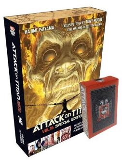 Attack on Titan 16 Manga Special Edition with Playing Cards