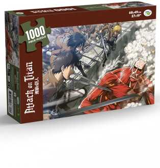 Attack on Titan Puzzle Fight (1000 pieces)