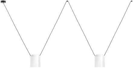 Attic Double cilinder Ø 15cm wit