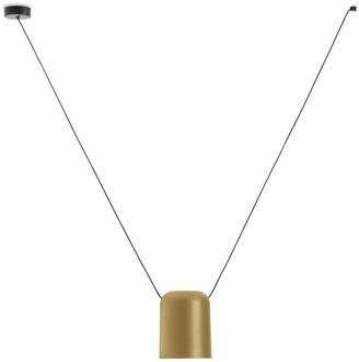Attic hanglamp cilinder Ø15cm goud zwart, goud