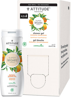 Attitude Douchegel Refill Set - Energising