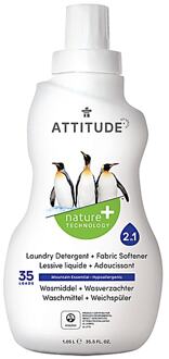 Attitude Ecologisch 2 in 1 Laundry Detergent + Fabric Softener