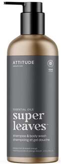 Attitude Essentials Shampoo & Douchegel Pepermunt & Zoete Sinaasappel