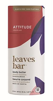 Attitude Leaves Bar Body Butter Sandelhout