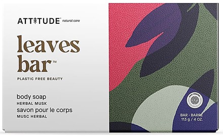 Attitude Leaves Bar Body Zeep Kruidengeur