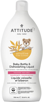 Attitude Oatmeal sensitive natural baby care - Fles & Afwasmiddel
