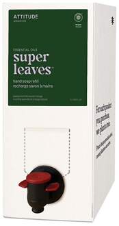 Attitude Super Leaves Essentials Handzeep Pepermunt & Zoete Sinaasa...