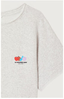 Atubay t-shirts atu02ae26 Grijs - S