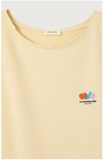 Atubay t-shirts atu02ae26 - maat L Ecru