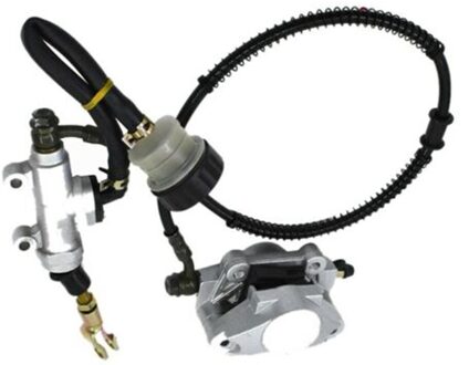 Atv Achter Schijfrem Systeem Remklauw Pad Voor 150Cc 250Cc Pit Dirt Bike Atv Hydraulische Achter Remklauw