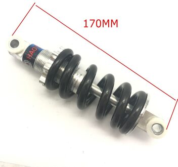 Atv Verstelbare Achter Shock 170Mm Met Zwarte Schroefveren.