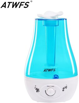 Atwfs 3L Luchtbevochtiger Ultrasone Aroma Diffuser Luchtbevochtiger Voor Thuis Essentiële Olie Diffuser Mist Maker Fogger Led Lamp