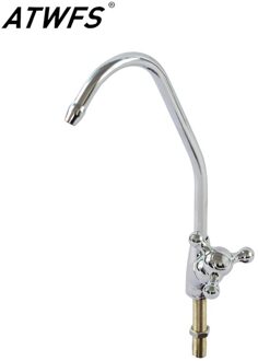 Atwfs Loodvrije Rvs Materiaal Water Filter Tap Keuken Ro Kraan 1/4 Inch Connect Slang