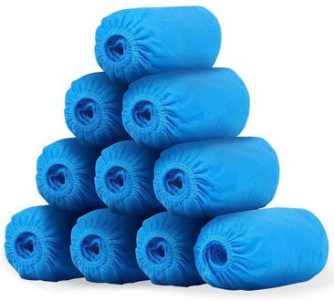 AUAU-500 Pack (250 Paar) Wegwerp Boot & Overschoenen Non-Slip, Waterdicht, Duurzaam, indoor Beschermen Uw Huis, Vloeren En Schoen