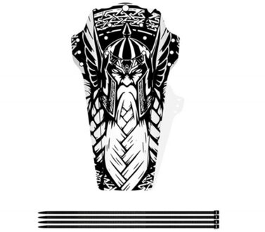 Aubtec Fiets Spatbord Carbon Fiber Patroon Kleur Dh Downhill Mountainbike Zadel Universal Modder Verwijdering Tegel Fiets Fenders