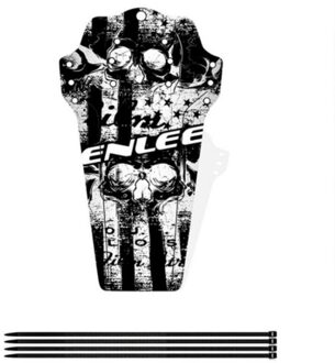 Aubtec Fiets Spatbord Carbon Fiber Patroon Kleur Dh Downhill Mountainbike Zadel Universal Modder Verwijdering Tegel Fiets Fenders