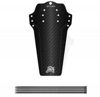 Aubtec Fiets Spatbord Carbon Fiber Patroon Kleur Dh Downhill Mountainbike Zadel Universal Modder Verwijdering Tegel Fiets Fenders