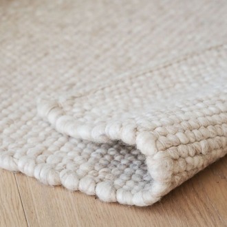 Auckland wollen vloerkleed beige - 290 x 200 cm