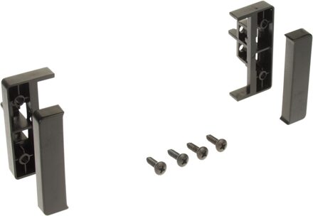 Audi 1-DIN Paneel Audi A2 / A3 / A4 / A6 Kleur: Zwart 28132004