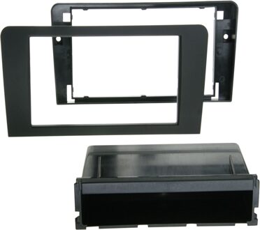 Audi 2-DIN Paneel met opbergvak PRO Audi A3 (8P/8PA) 2003-2013 - Kleur: zwart 281320141
