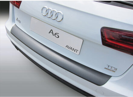 Audi ABS Achterbumper beschermlijst Audi A6 Avant 9/2014-8/2018 (excl. Allroad/S6/RS6) Zwart