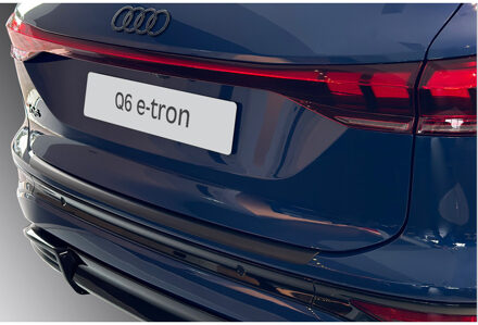 Audi ABS Achterbumper beschermlijst passend voor Audi Q6 e-tron (GFB) 2024- Zwart GRRBP1431