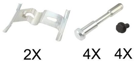 Audi Accessoireset, schijfremblok 1658Q