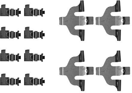 Audi Accessoireset, schijfremblok 82544001