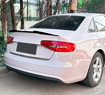 Audi Achterspoiler passend voor Audi A4 (B8) Sedan 2008-2015 (ABS Glanzend zwart) TSAU93