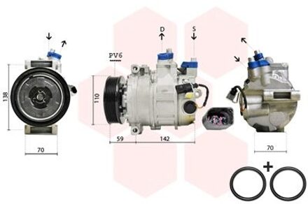 Audi AIRCO COMPRESSOR -Diesel 0300K029