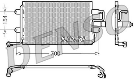 Audi Airco condensor DCN32017