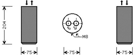 Audi Airco Droger -03 5800D053