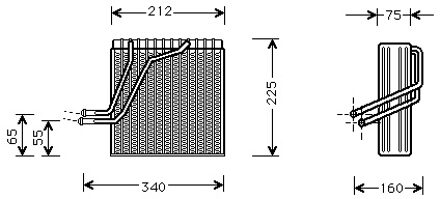 Audi Airco Verdamper 5800V030