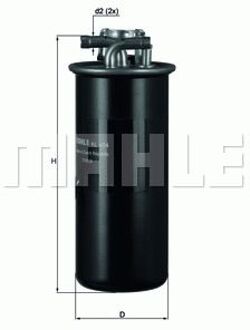 Audi Brandstoffilter KL454