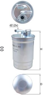 Audi Brandstoffilter KL554D
