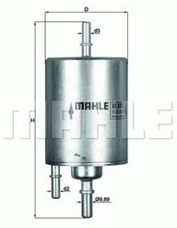 Audi Brandstoffilter KL571