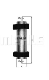 Audi Brandstoffilter KL660