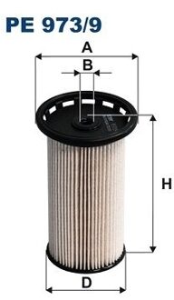 Audi Brandstoffilter PE9739